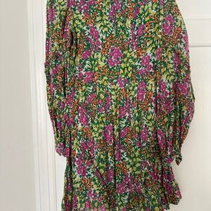 Floral Long Sleeve Dress